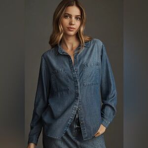 Cloth & Stone Chambray Buttondown